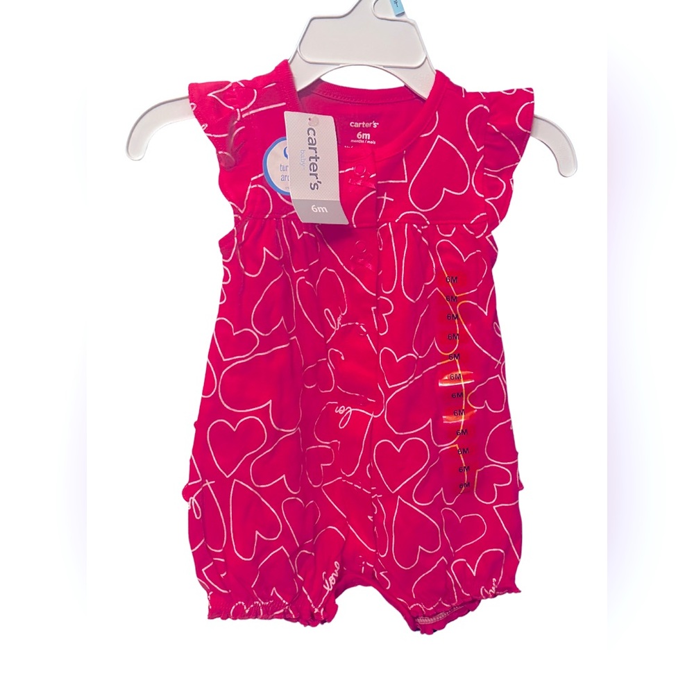 6 months carters romper - brand new with tags